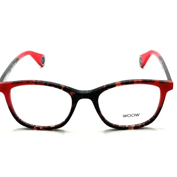 NEW ORIGINAL WOOW Loop In' 2 Col 1007 Structured Red Tortoise Women 49mm 18 140 - Picture 2 of 8